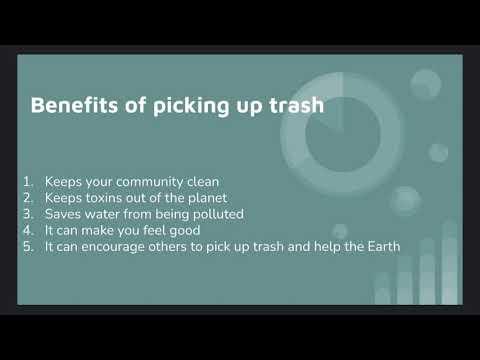 Pick Up Trash PSA